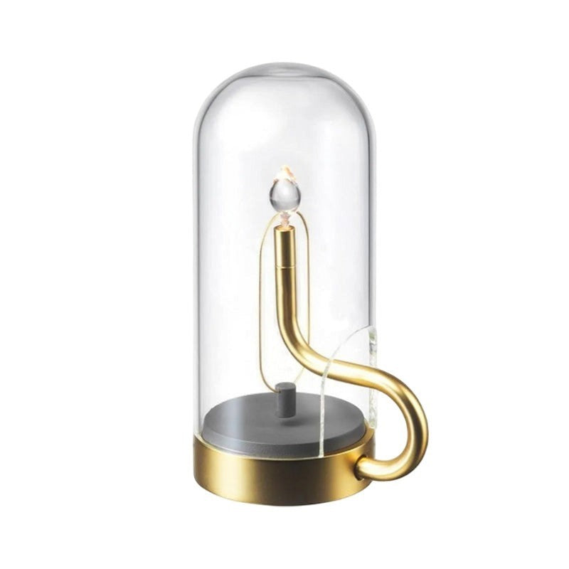 Chamberstick-Inspired Cordless Table Lamp | Rechargeable Retro LED
