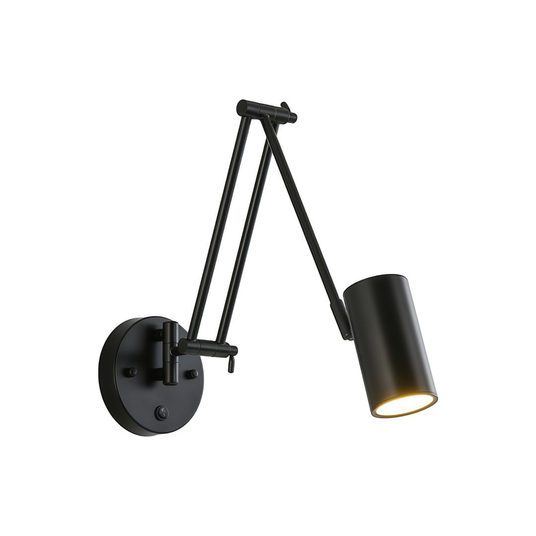 Nordic Minimalist LED Light | Adjustable Swing Arm Wall Sconce