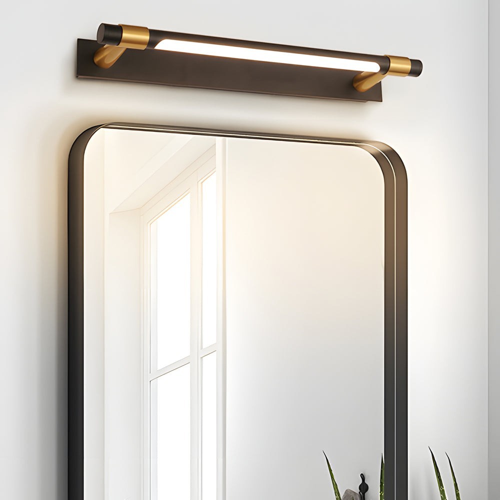 120° Rotatable Bathroom Light | Black & Gold Vanity Light