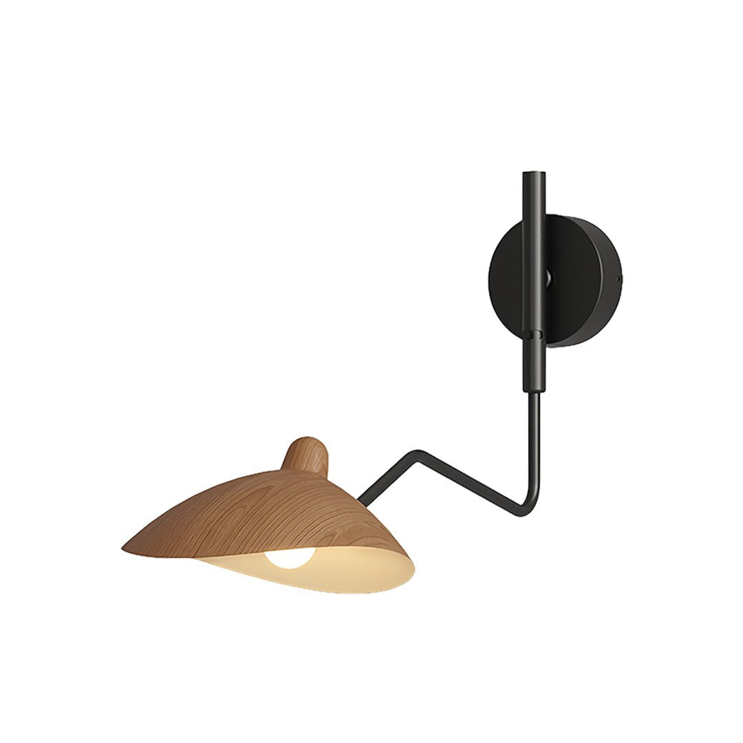Contemporary Industrial Full Spectrum Lamp | Swing Arm Wall Light