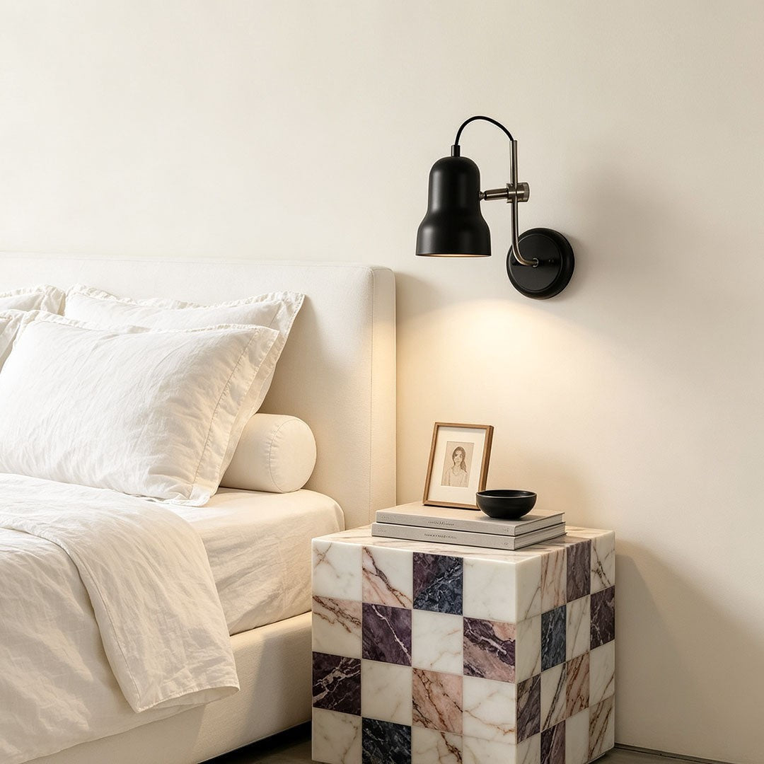 Bauhaus Vintage Metal Reading Lamp | Adjustable Wall Lights