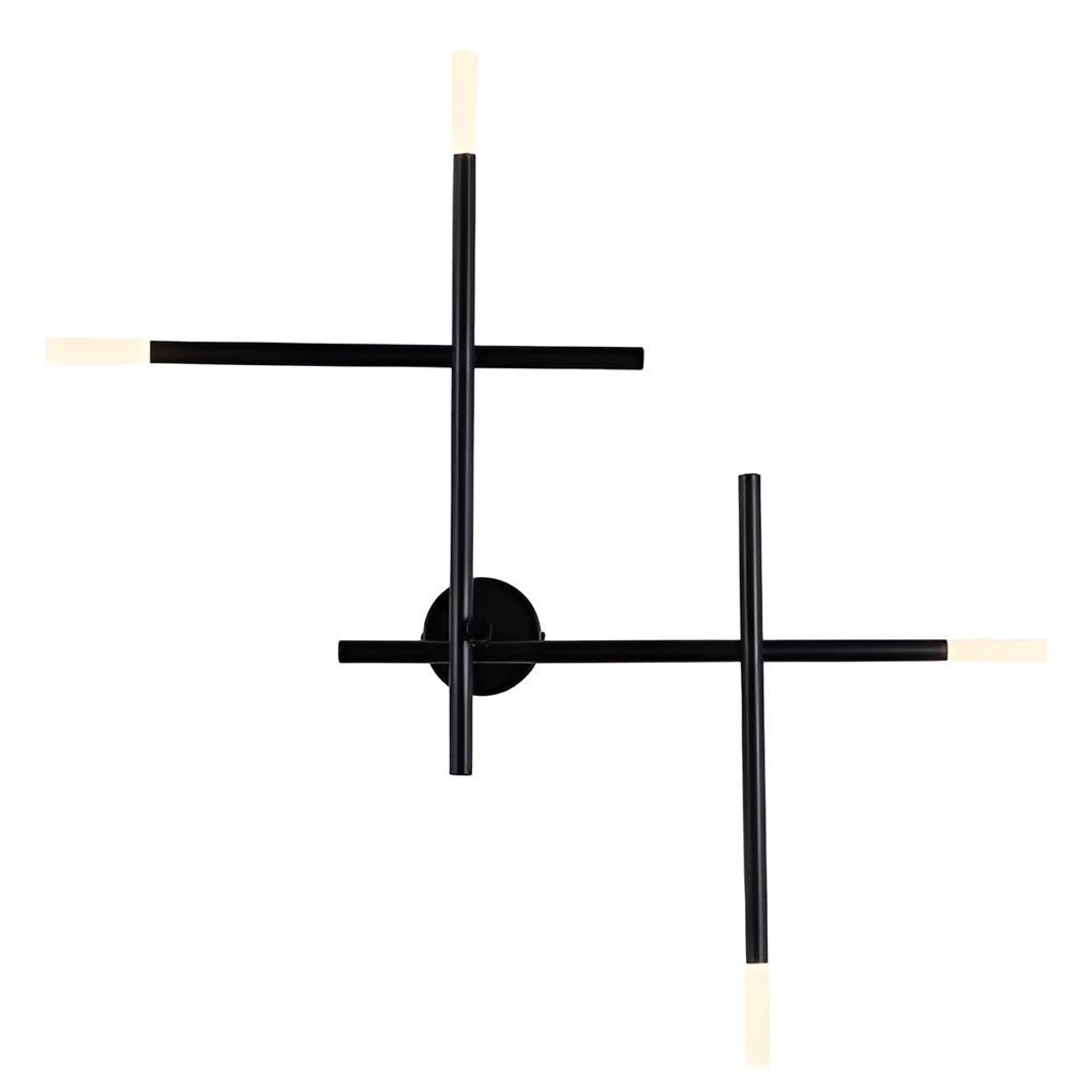 Creative Cross-Pattern LED Modern Wall Sconce | Nordic Minimalist