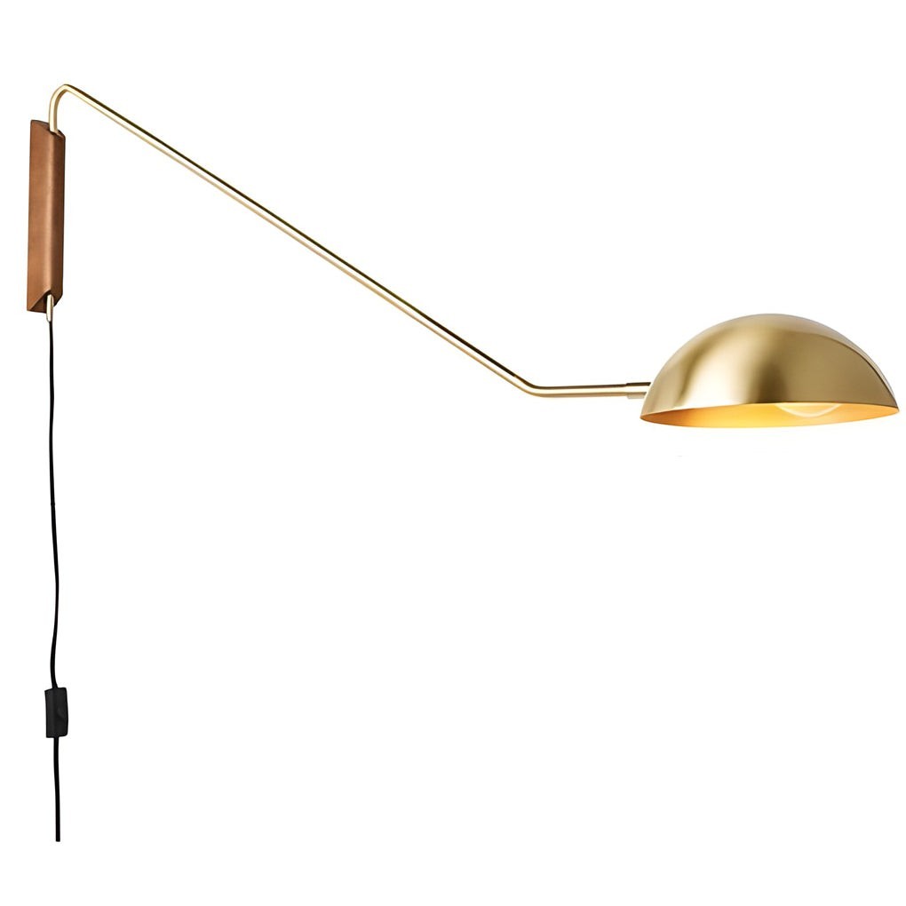 Nordic Adjustable Swing Arm Wall Lamp | E27 Directional Sconce