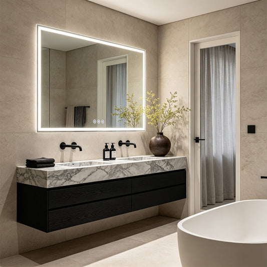 Smart LED Rectangular Light | Bathroom Vanity Mirror Lights