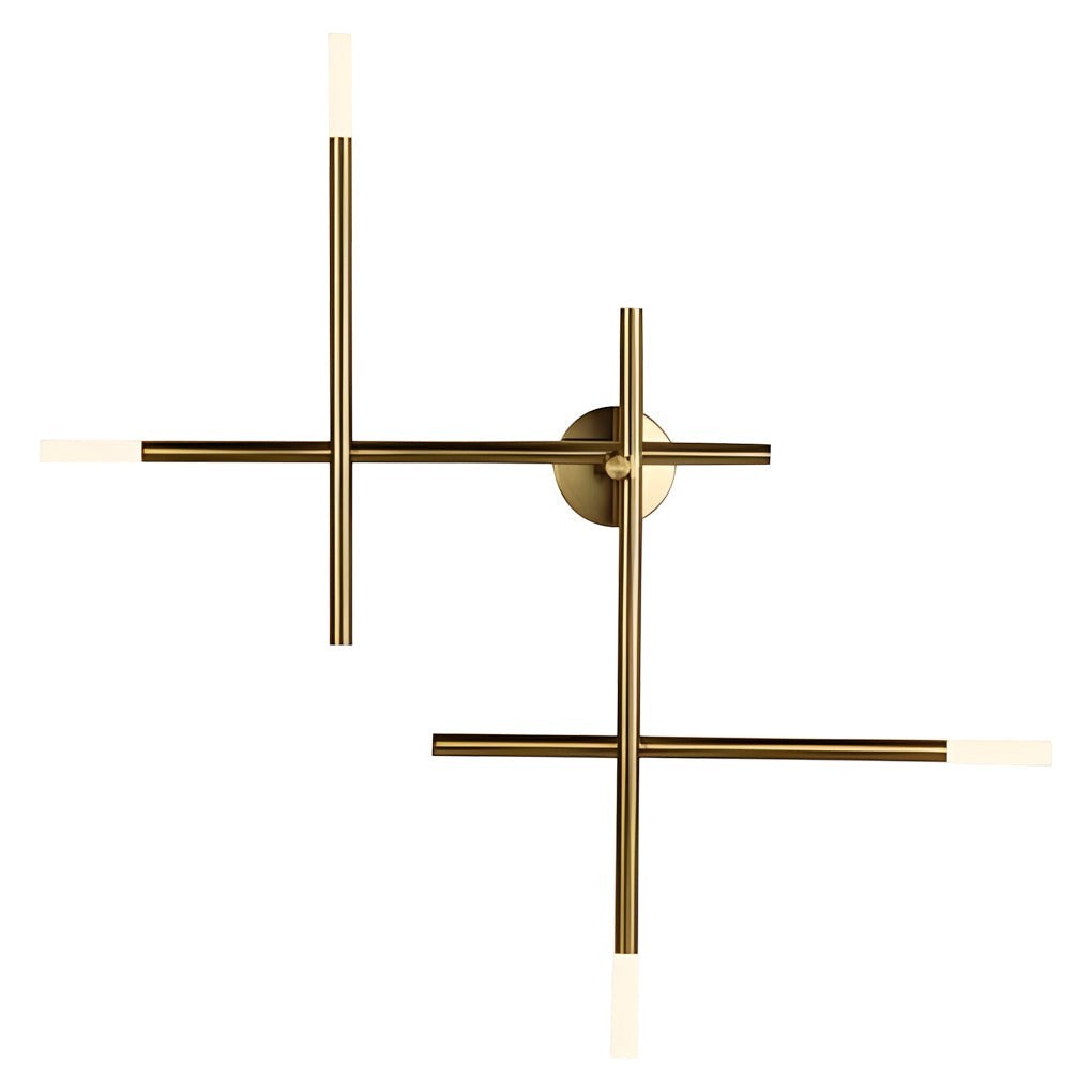 Creative Cross-Pattern LED Modern Wall Sconce | Nordic Minimalist
