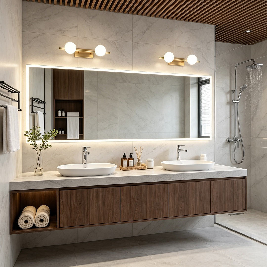 Modern Bathroom Mirror Wall Light | LED Vanity Light Bar
