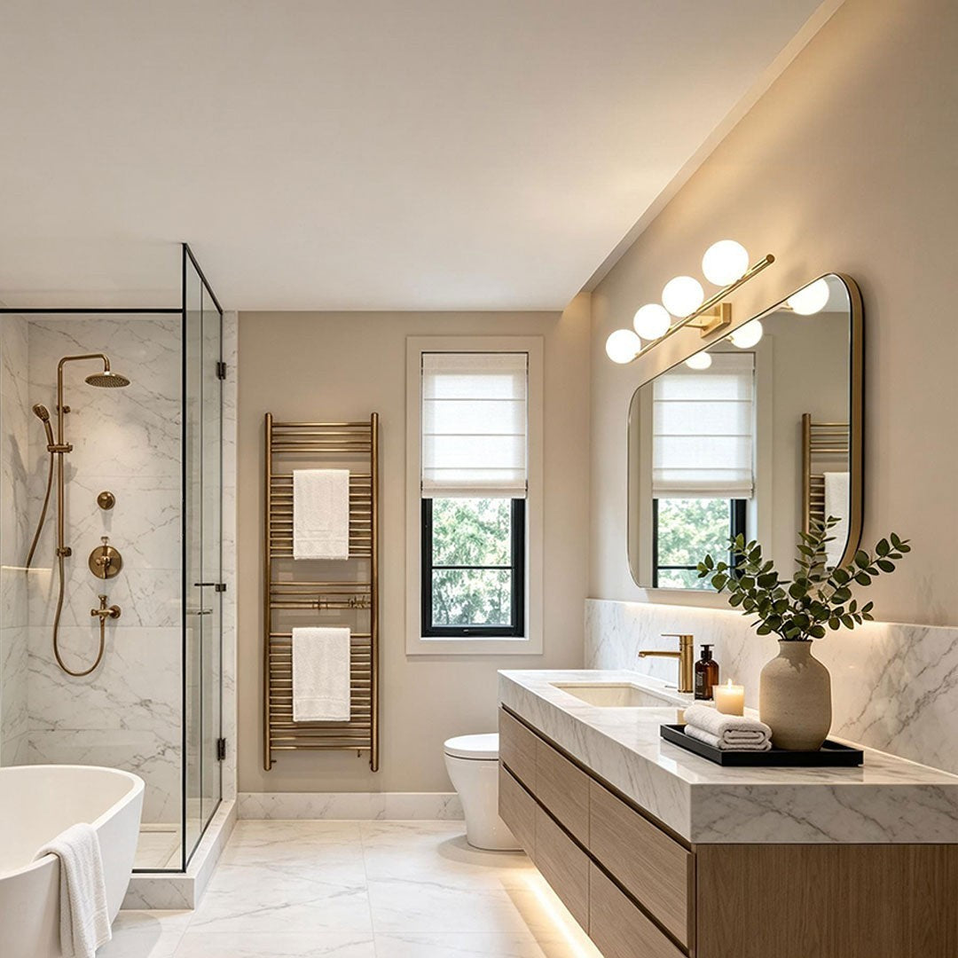 Modern Bathroom Mirror Wall Light | LED Vanity Light Bar
