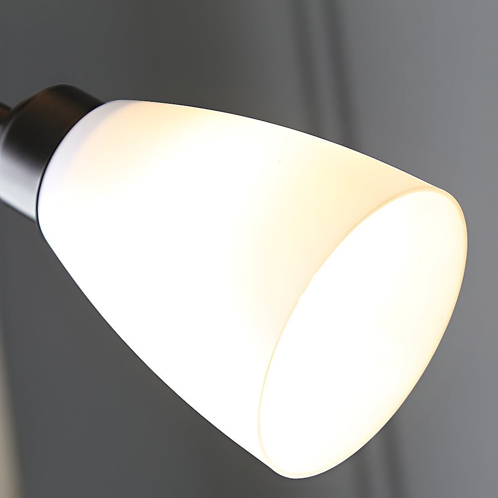 67 inch Modern Torchiere Uplight Floor Lamp | Adjustable Sidelight
