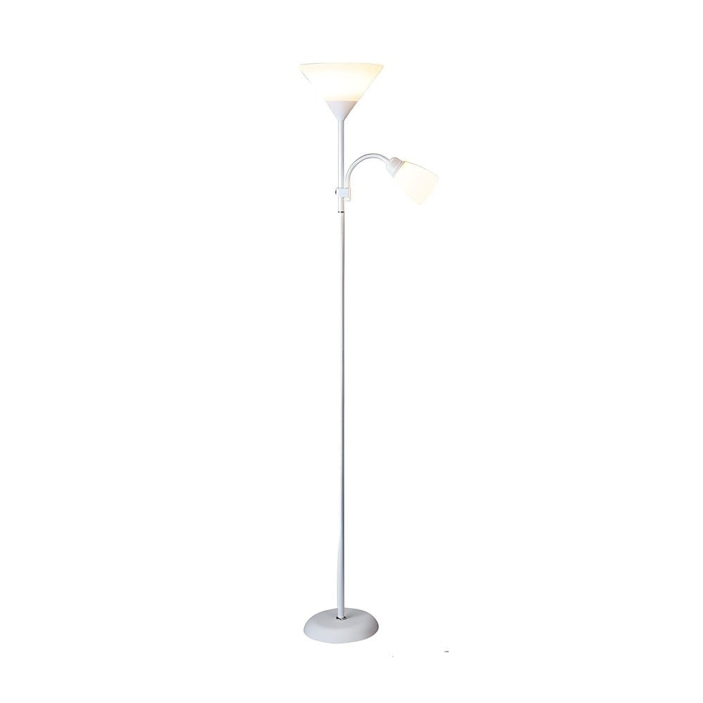 67 inch Modern Torchiere Uplight Floor Lamp | Adjustable Sidelight