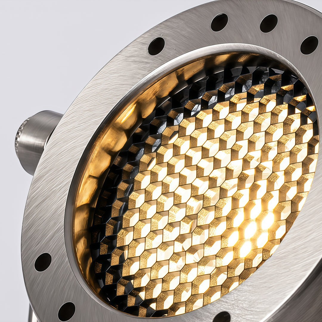 Industrial Adjustable LED Light | Nickel Swing Arm Sconce