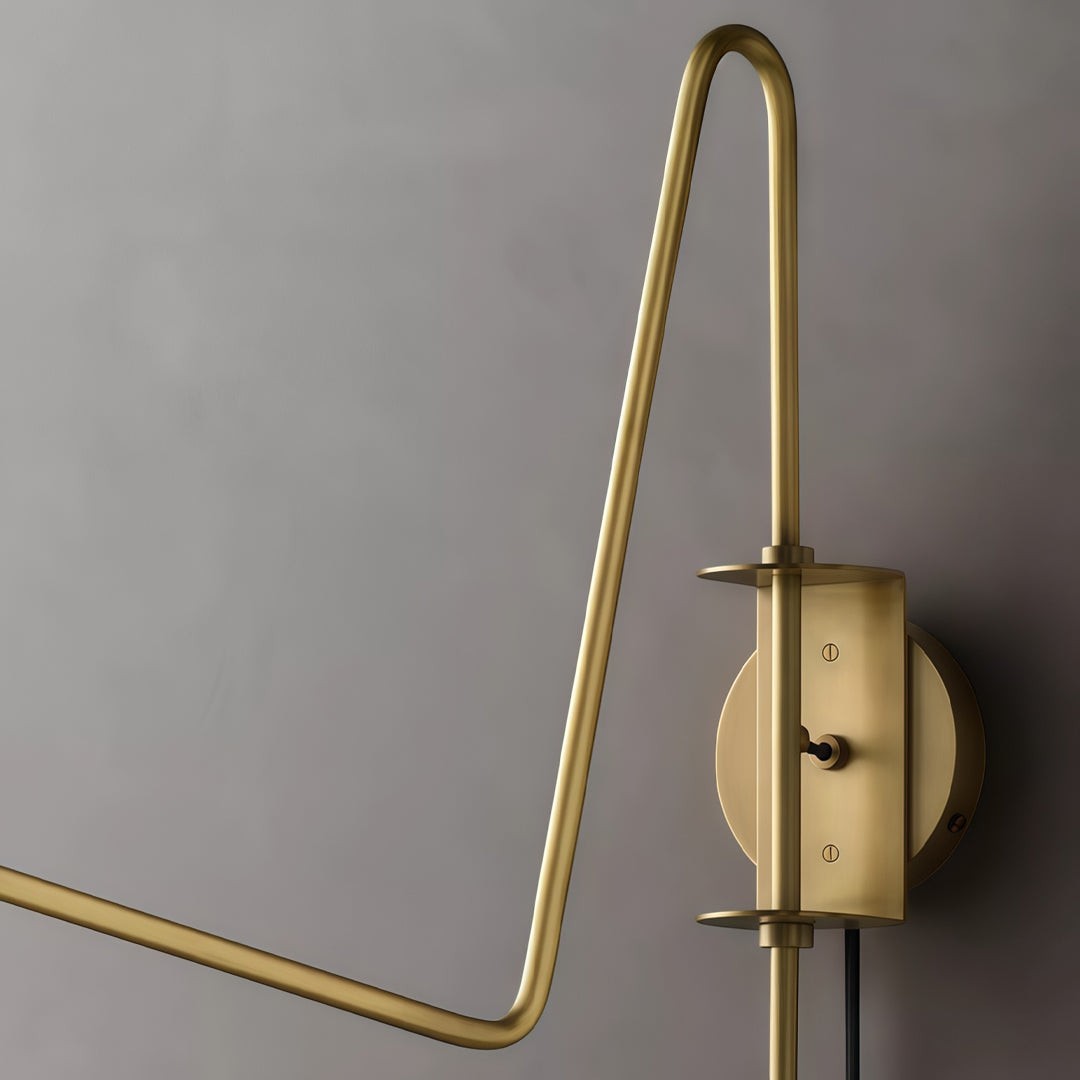 Nordic Minimalist Adjustable Light | Swing Arm Wall Sconces