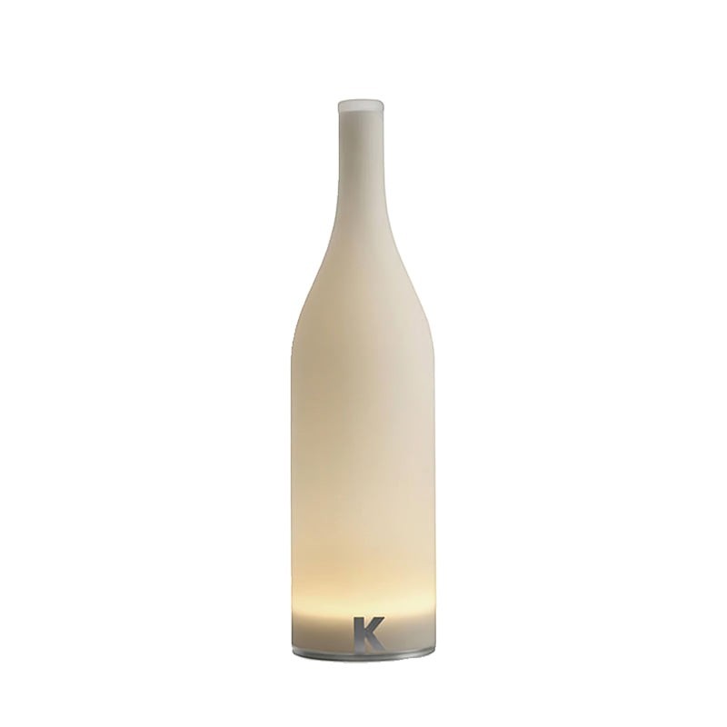Rechargeable Glass Table Lamp | Warm Ambient Cordless Bedside Dining