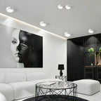 Cylinder LED Ceiling Light - Several Lights in Living Room