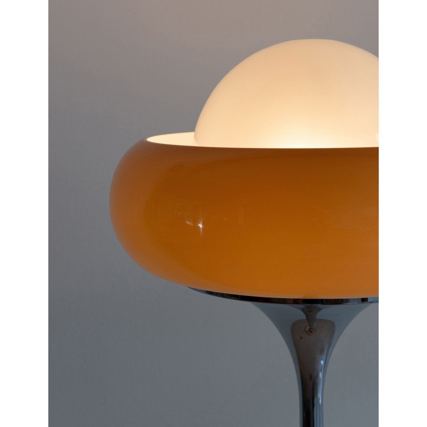 40cm Glass Shade Iron Floor Lamp | 155cm Warm Cozy Living Room
