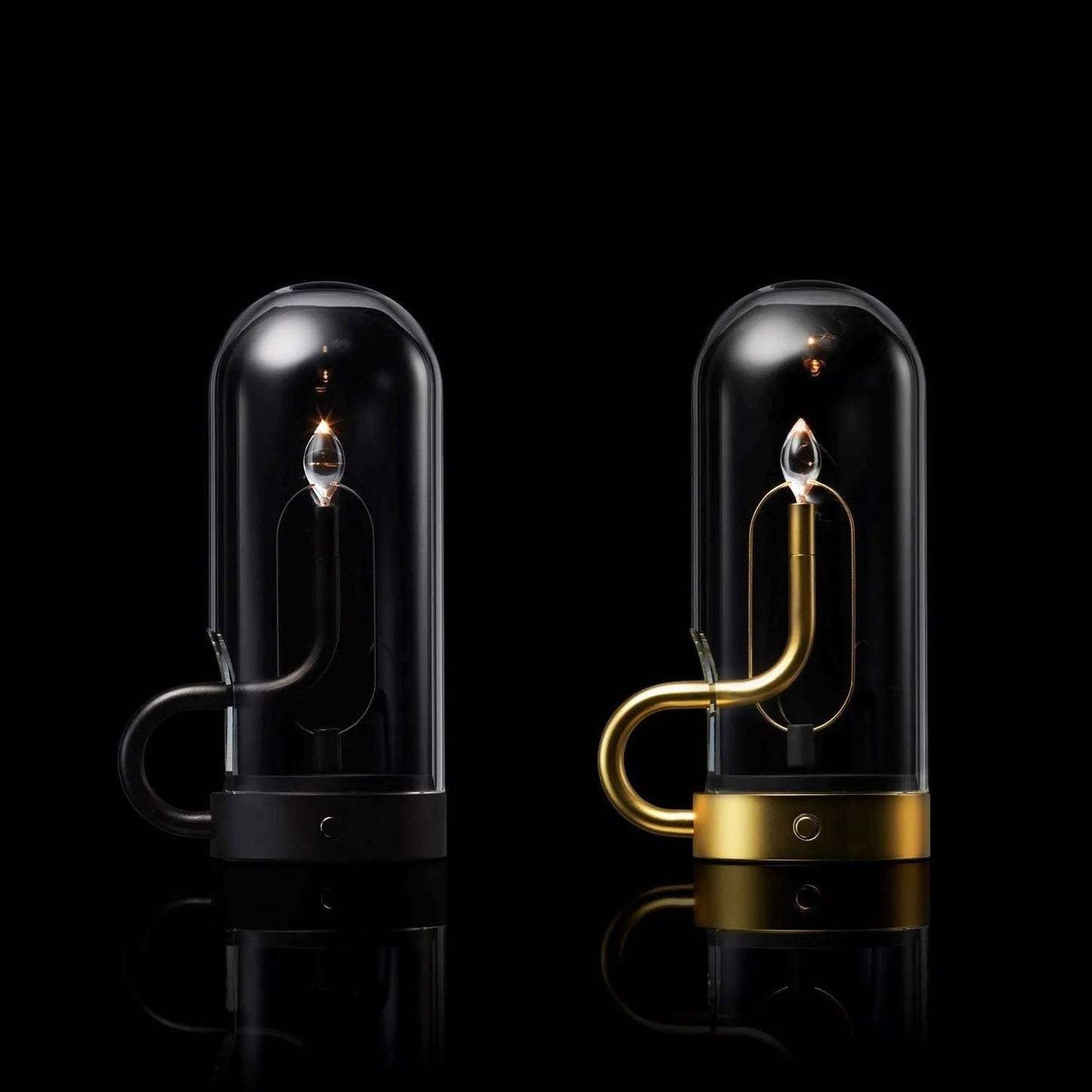 Chamberstick-Inspired Cordless Table Lamp | Rechargeable Retro LED
