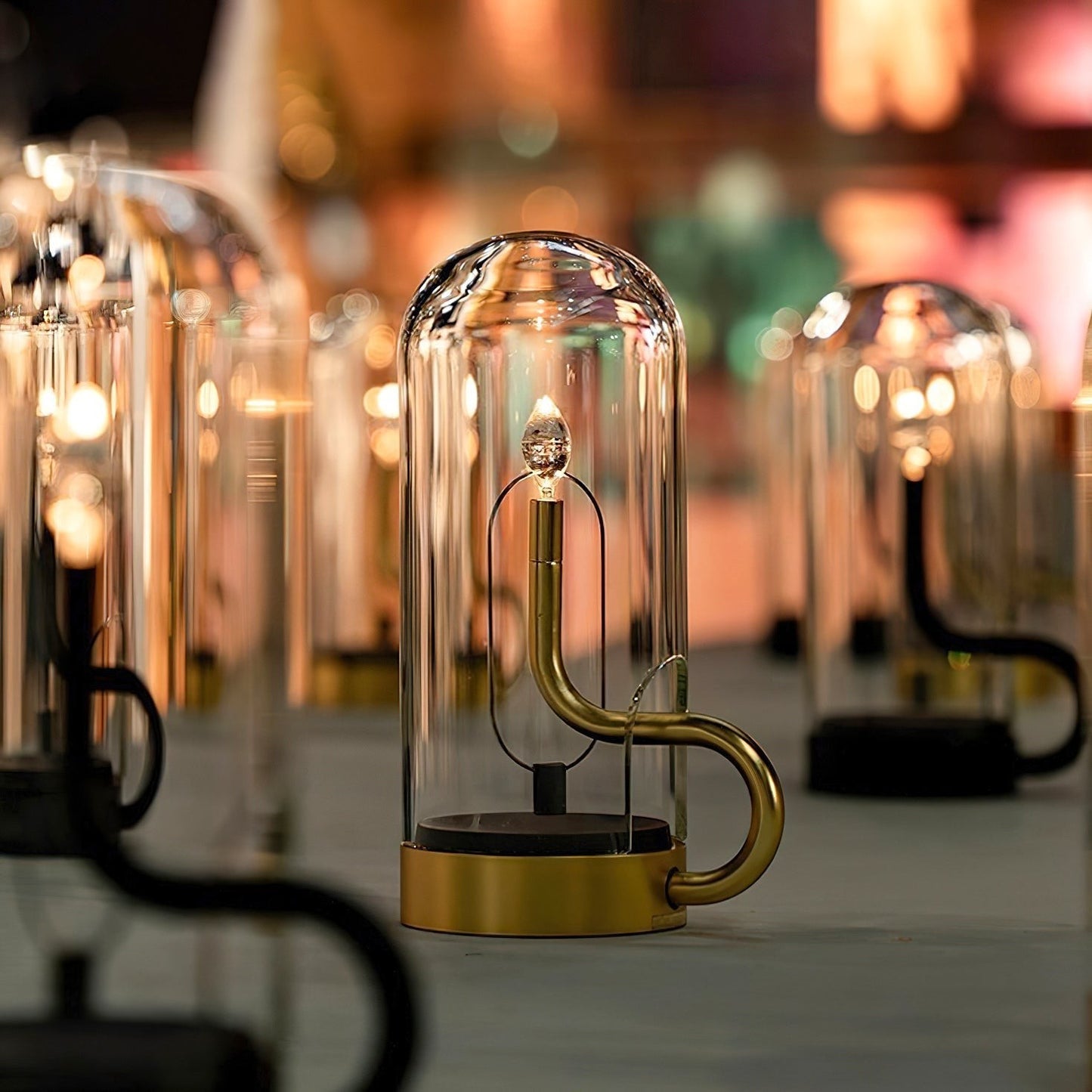 Chamberstick-Inspired Cordless Table Lamp | Rechargeable Retro LED