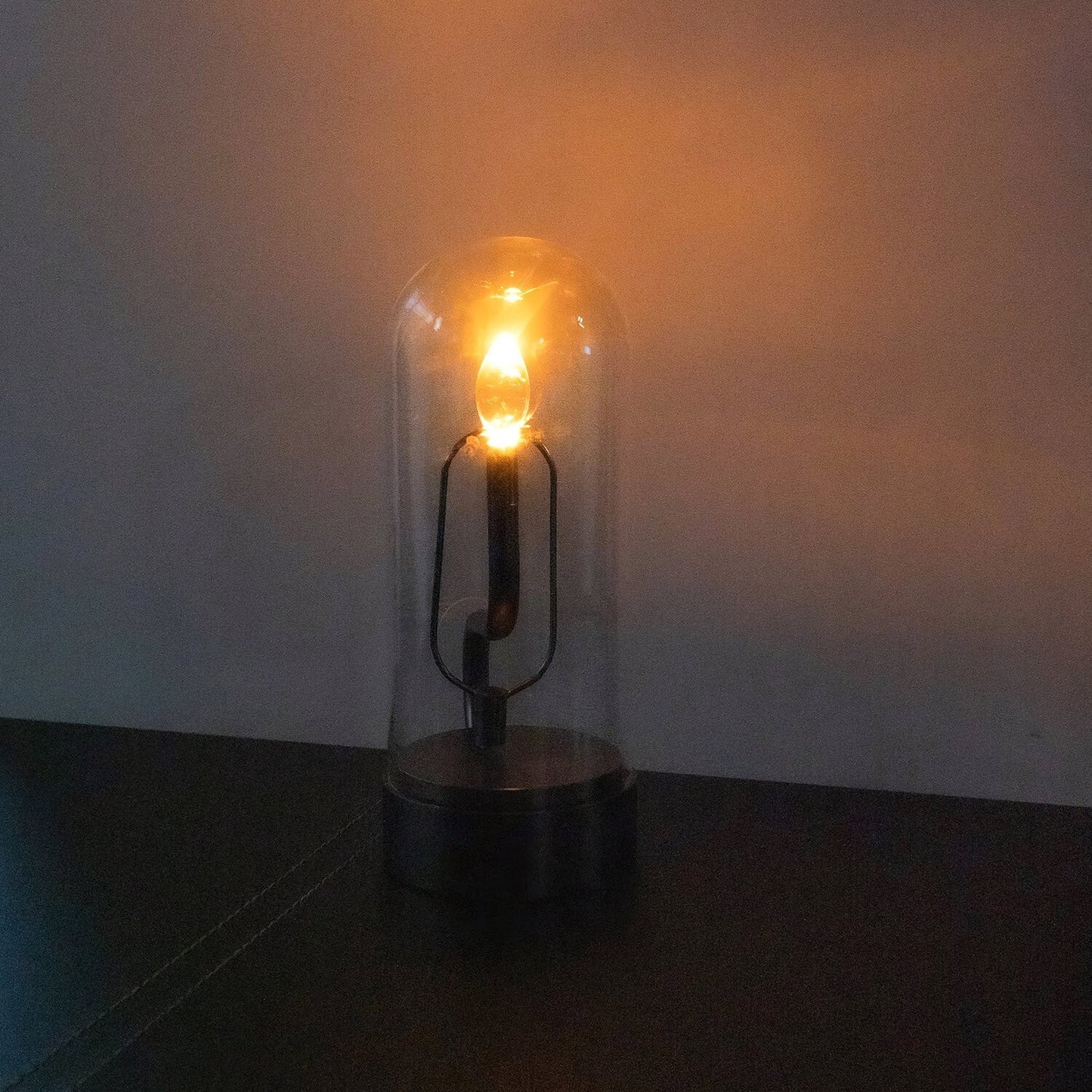 Chamberstick-Inspired Cordless Table Lamp | Rechargeable Retro LED