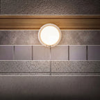 Wireless LED Ceiling Light with Motion Sensor - Mounted on Feature Wall