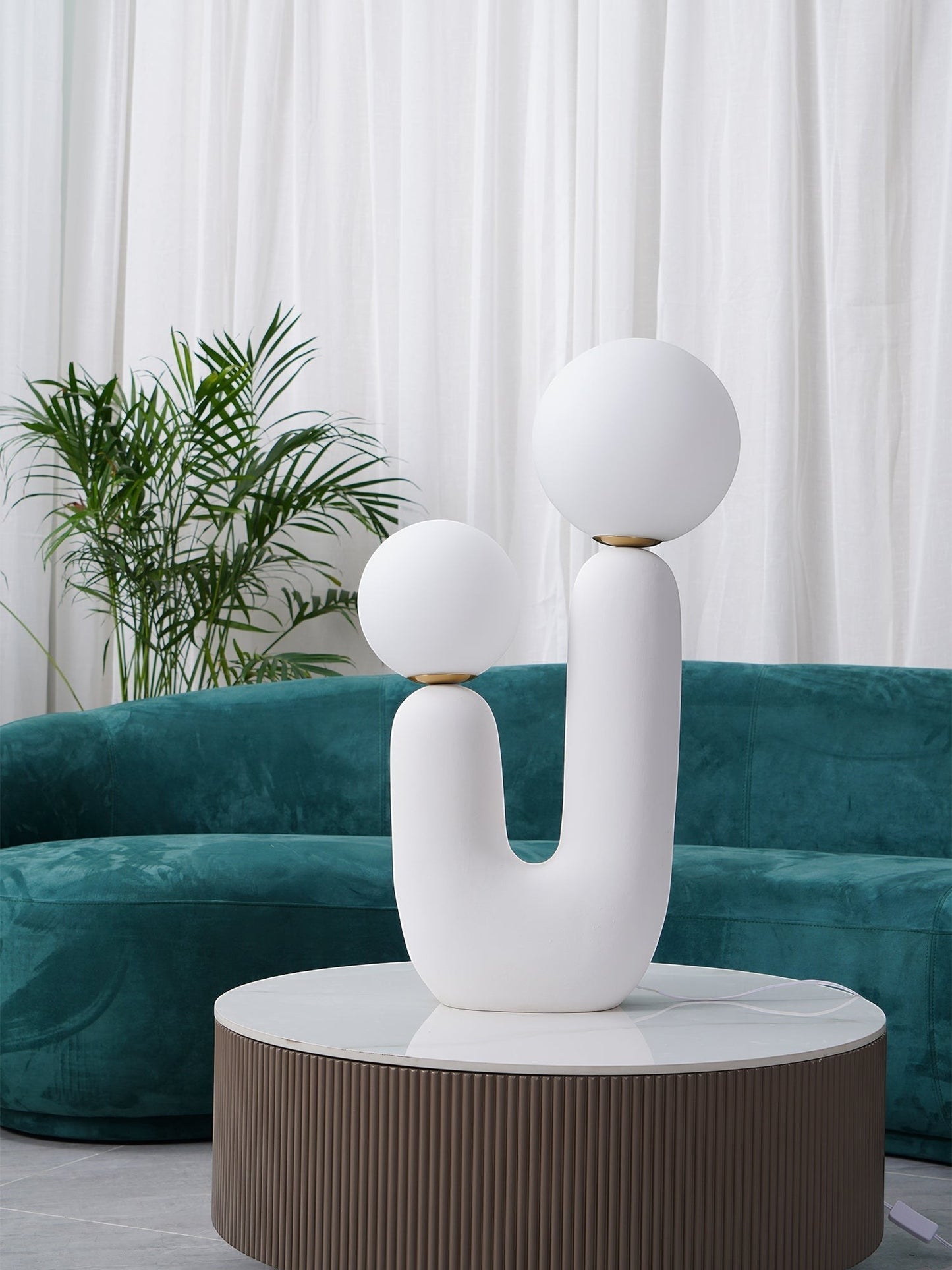 Large Modern Ceramic Table Lamp | 57cm Euro Award Design 82cm