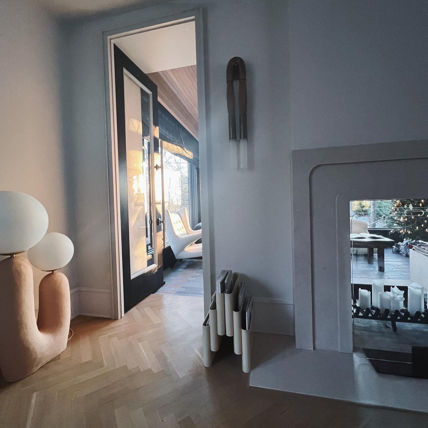 Large Modern Ceramic Table Lamp | 57cm Euro Award Design 82cm
