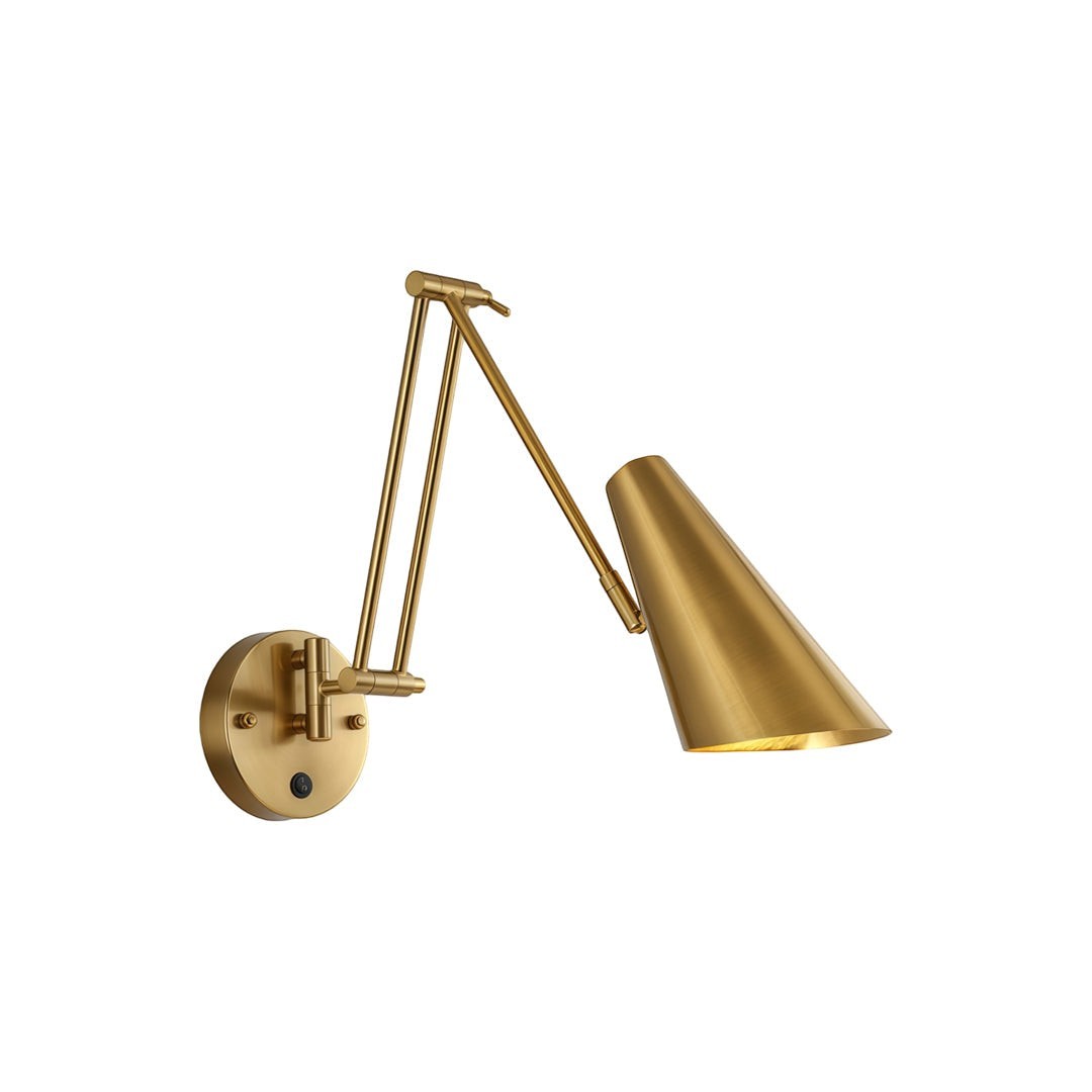 Nordic Minimalist LED Light | Adjustable Swing Arm Wall Sconce