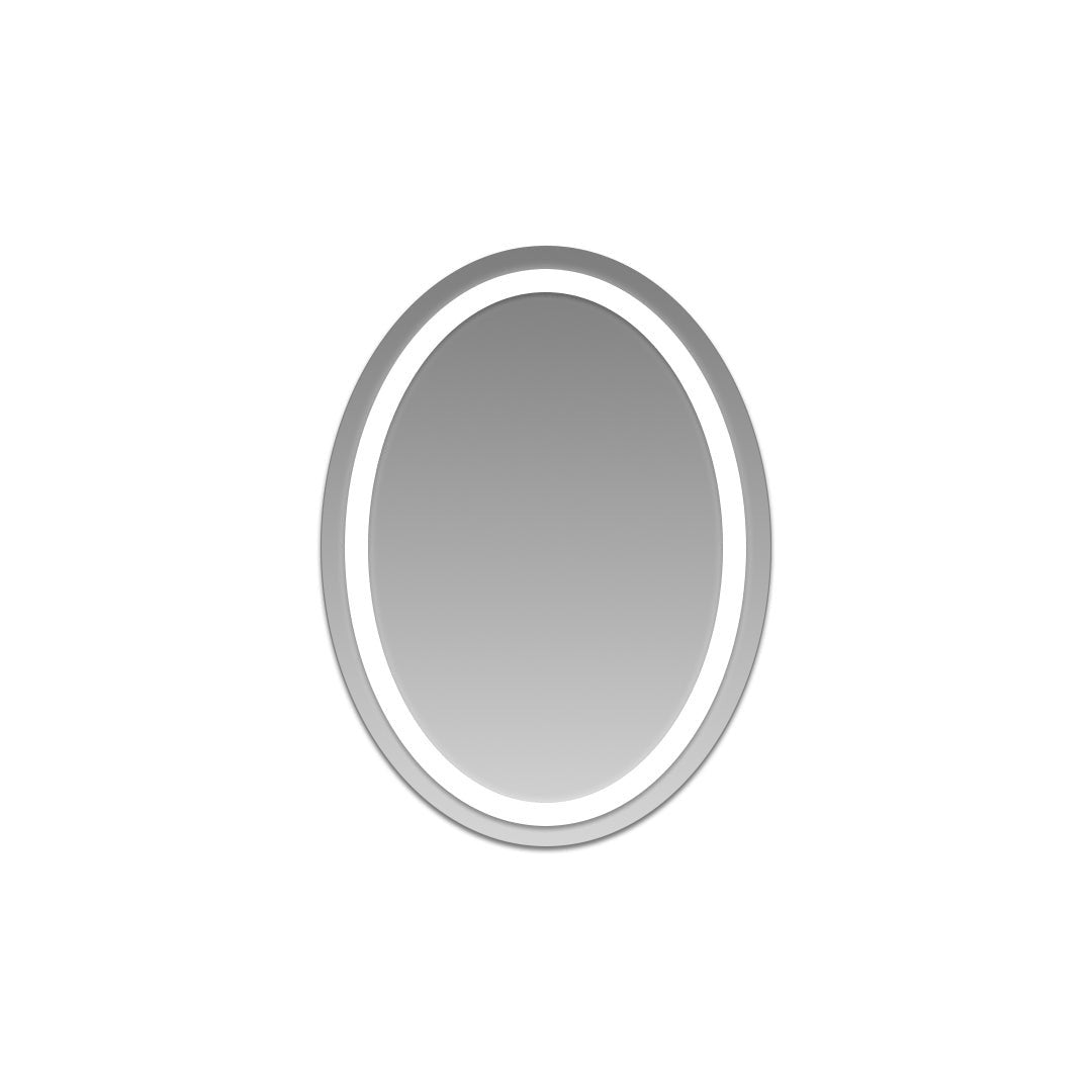 Bathroom Lighted Vanity Mirrors | LED Oval Multifunctional Light
