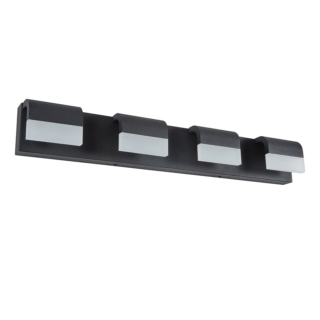 Black Vanity Lighting | Bathroom Makeup Mirror Light
