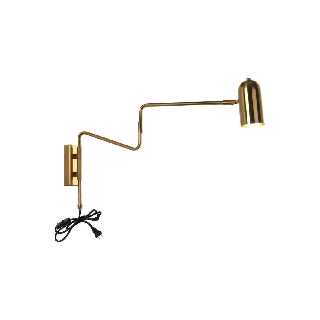 Nordic Adjustable Light | Bedroom Swing Arm Wall Sconces