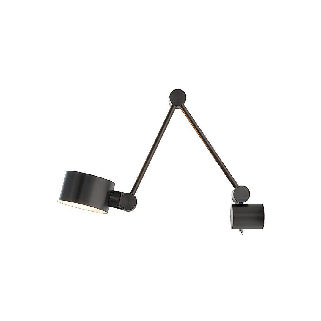 Italian-Style Vintage Light | Swing Arm Wall Sconce Lamp