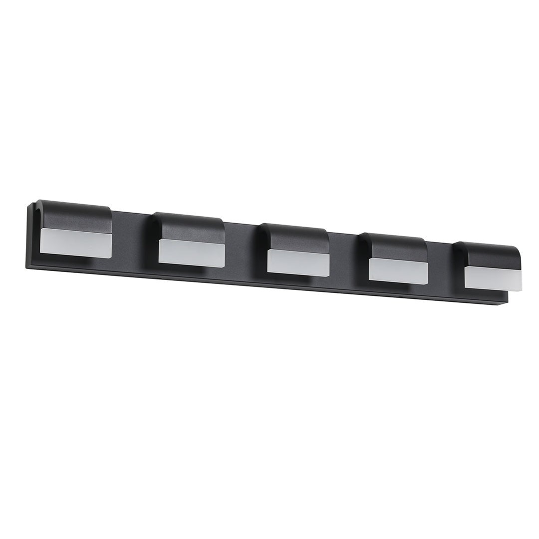 Black Vanity Lighting | Bathroom Makeup Mirror Light