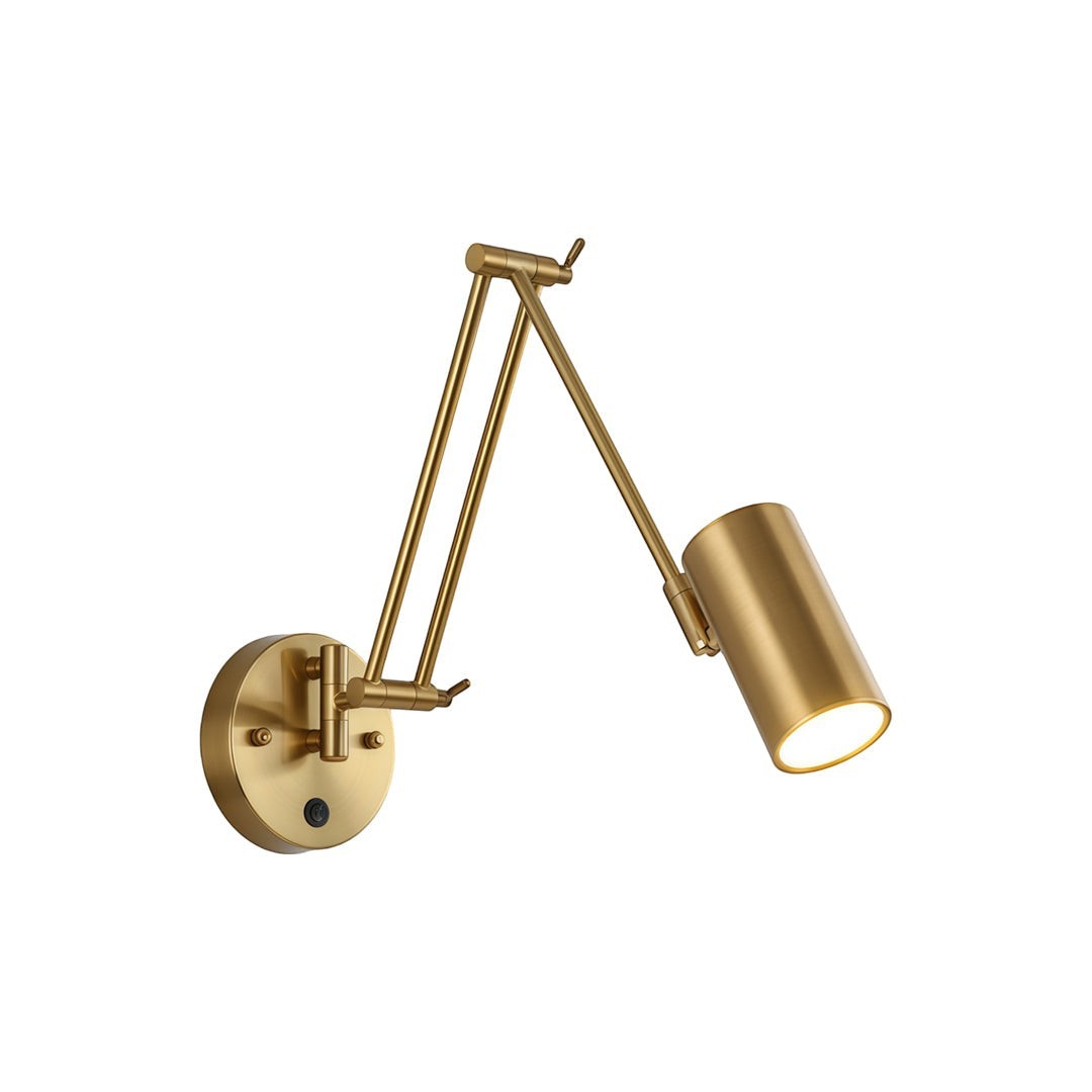 Nordic Minimalist LED Light | Adjustable Swing Arm Wall Sconce