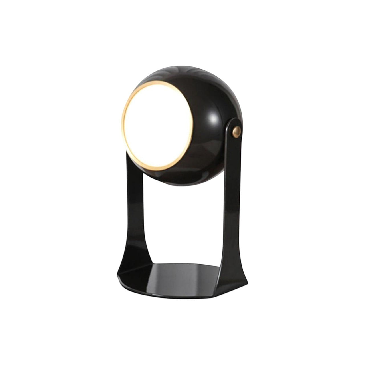 Classic Black & White Rechargeable Table Lamp | Cordless Ambient Glow