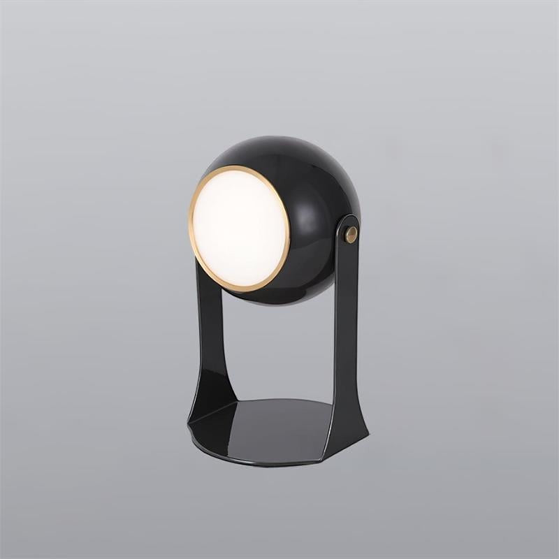 Classic Black & White Rechargeable Table Lamp | Cordless Ambient Glow