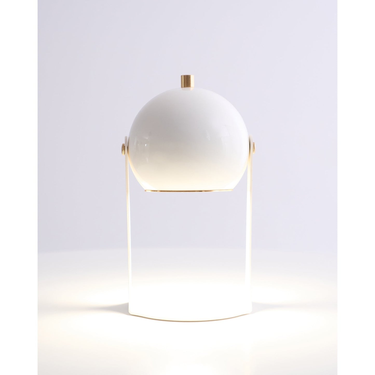 Classic Black & White Rechargeable Table Lamp | Cordless Ambient Glow