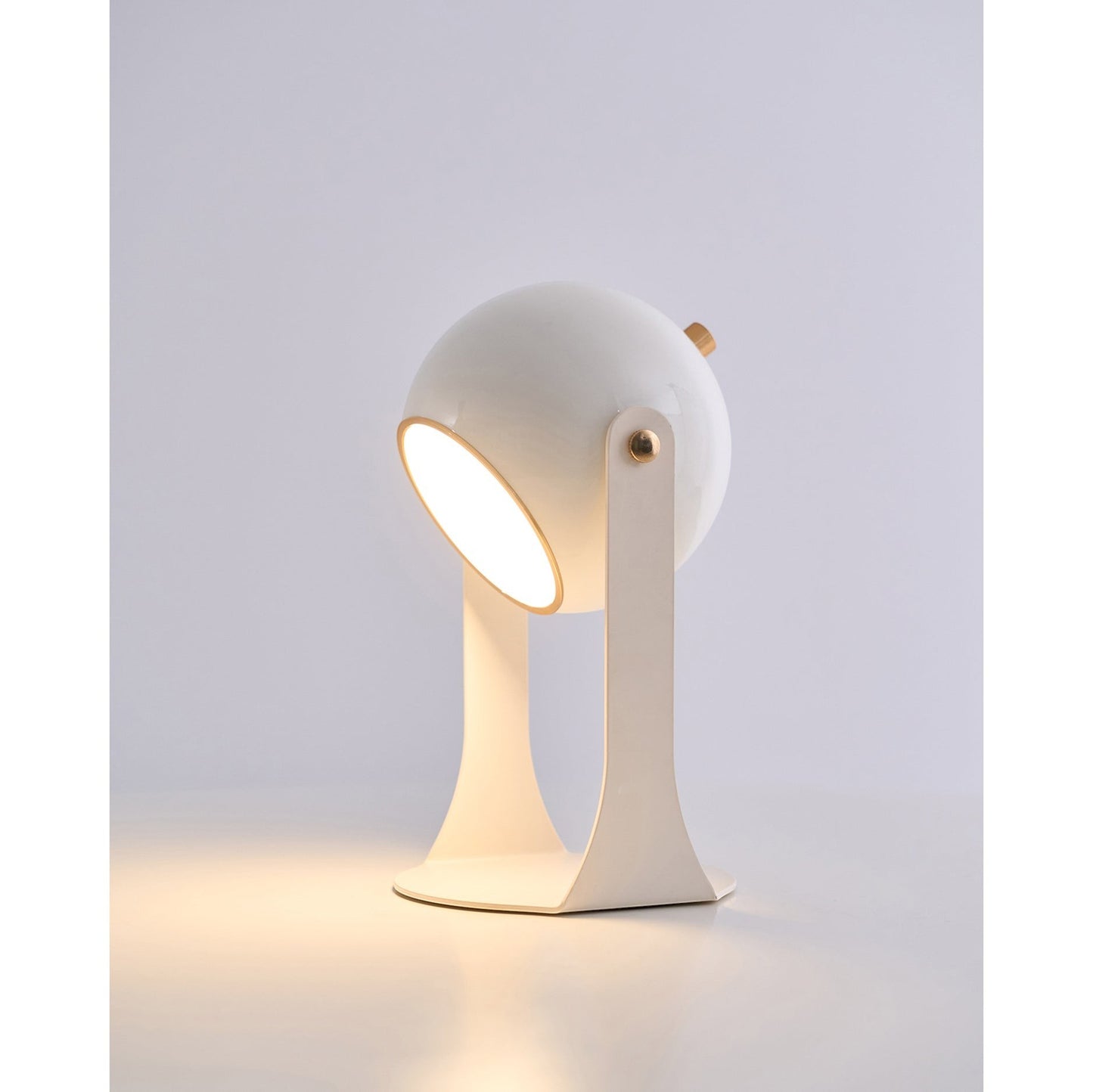 Classic Black & White Rechargeable Table Lamp | Cordless Ambient Glow
