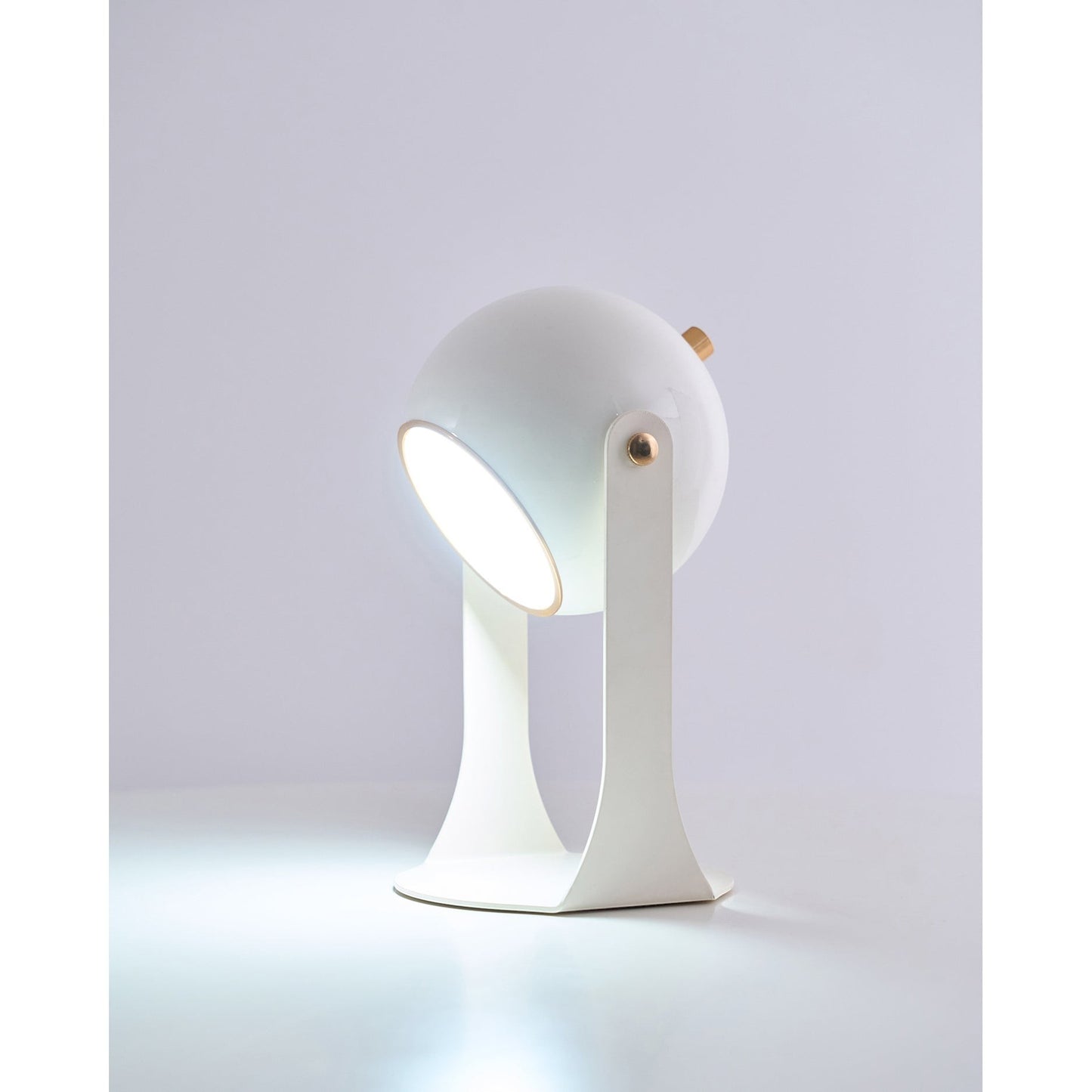 Classic Black & White Rechargeable Table Lamp | Cordless Ambient Glow