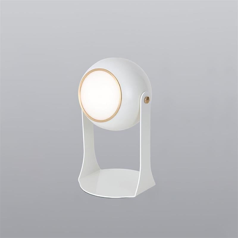 Classic Black & White Rechargeable Table Lamp | Cordless Ambient Glow