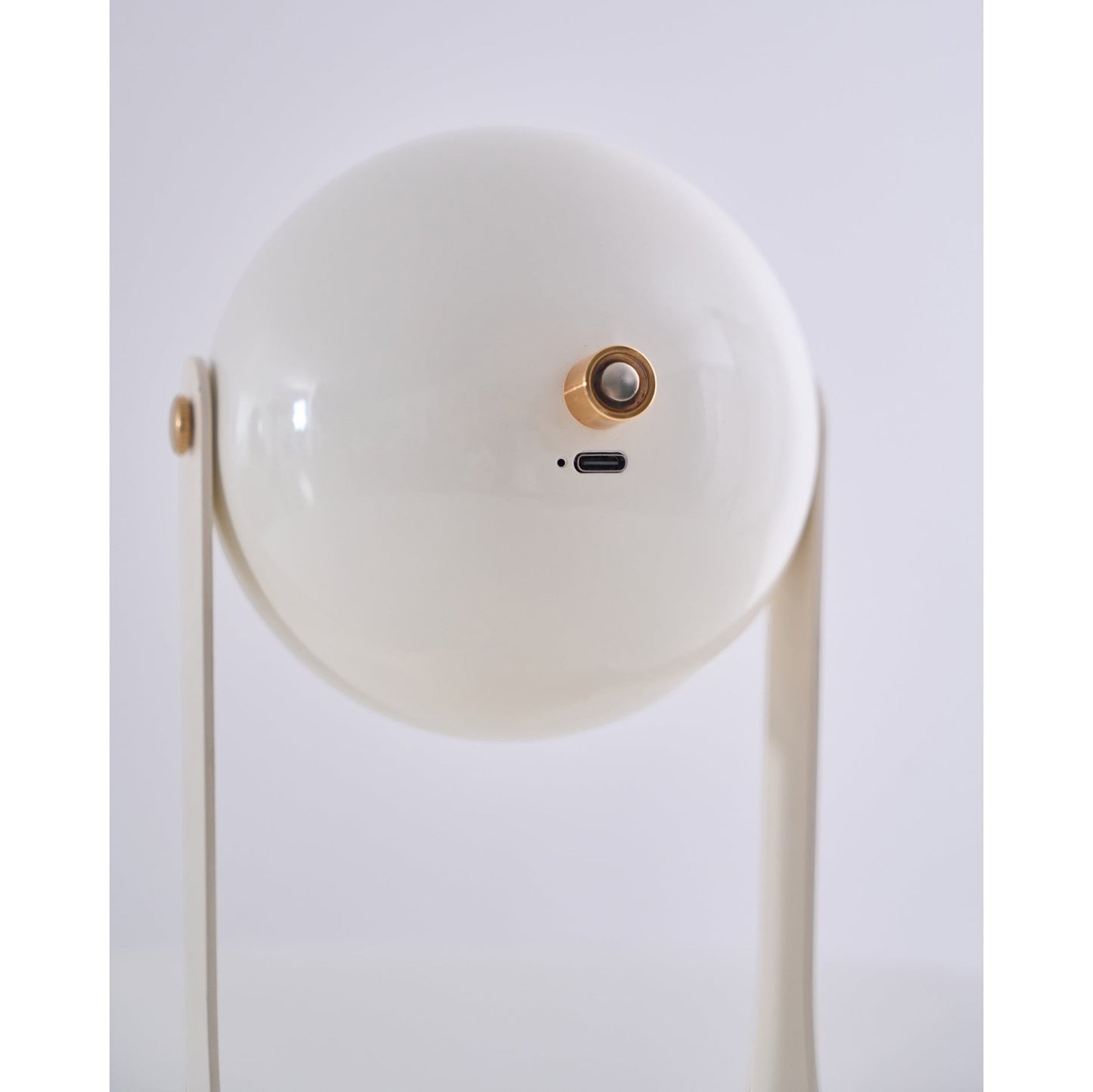 Classic Black & White Rechargeable Table Lamp | Cordless Ambient Glow