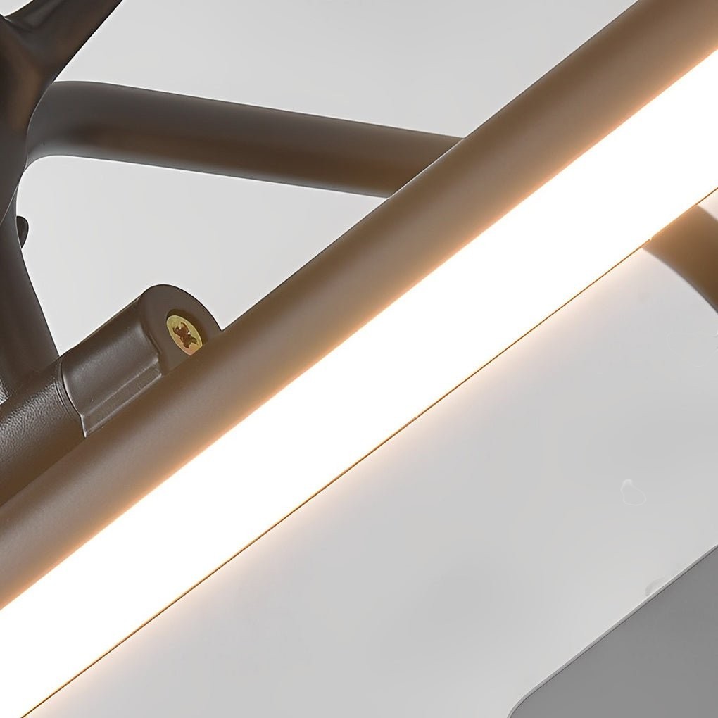 Antler-Inspired 210° Adjustable LED | Bathroom Vanity Light Bar