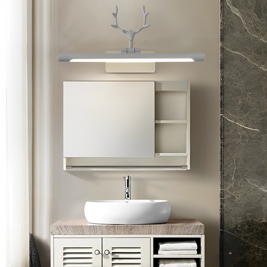 Antler-Inspired 210° Adjustable LED | Bathroom Vanity Light Bar