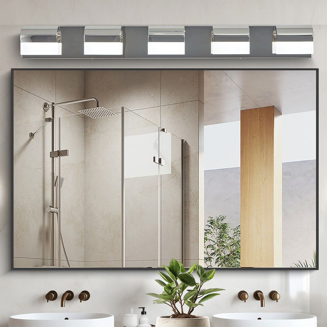 Black Vanity Lighting | Bathroom Makeup Mirror Light