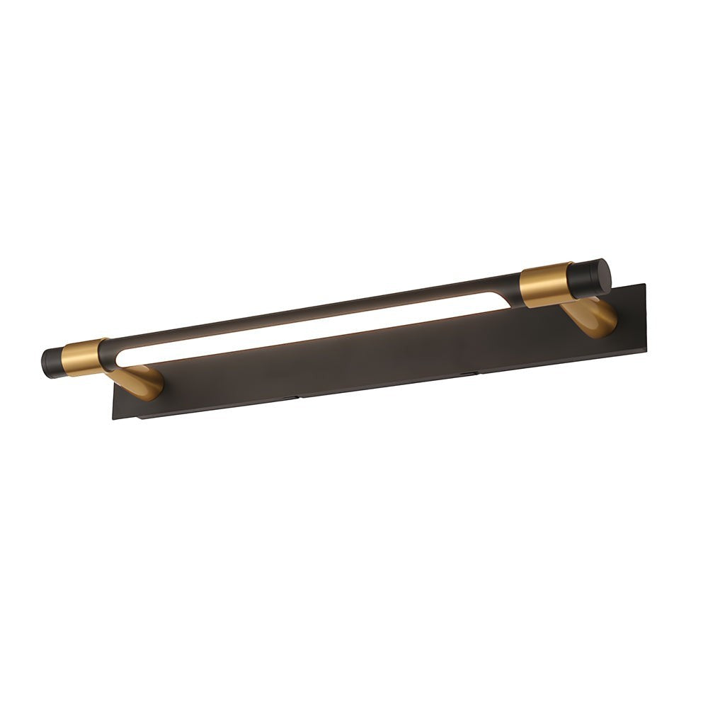120° Rotatable Bathroom Light | Black & Gold Vanity Light
