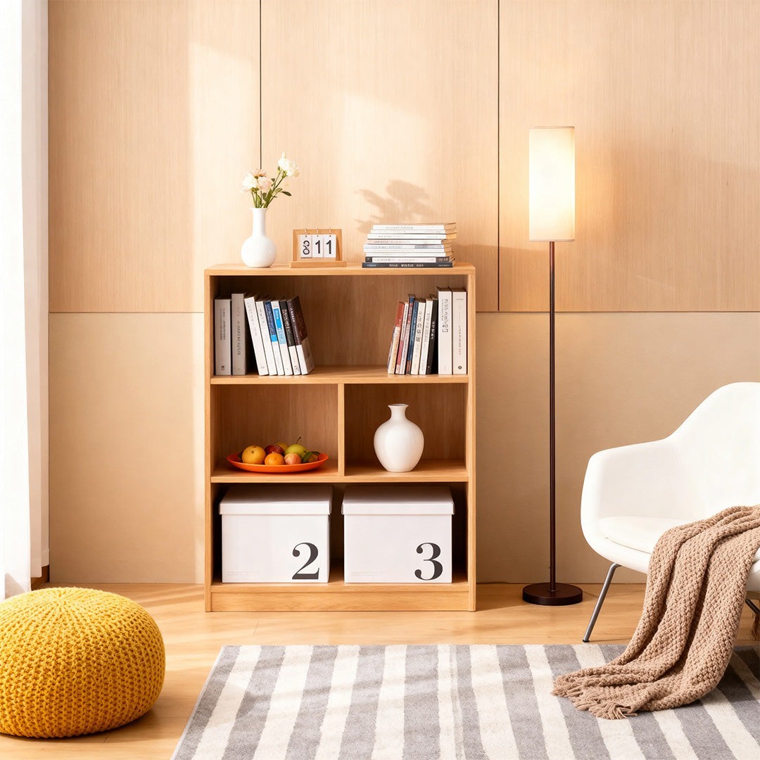 Artistic Linen Cover Light | Black Wrought Iron Floor Lamps