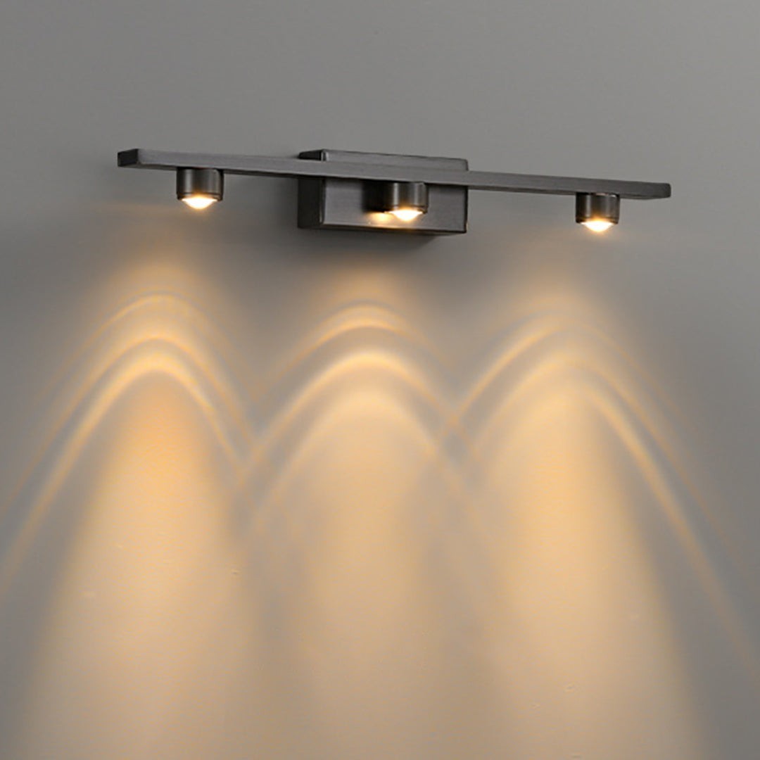 Black Vanity Lights | Bathroom Minimalist LED Mirror Cabinet Light