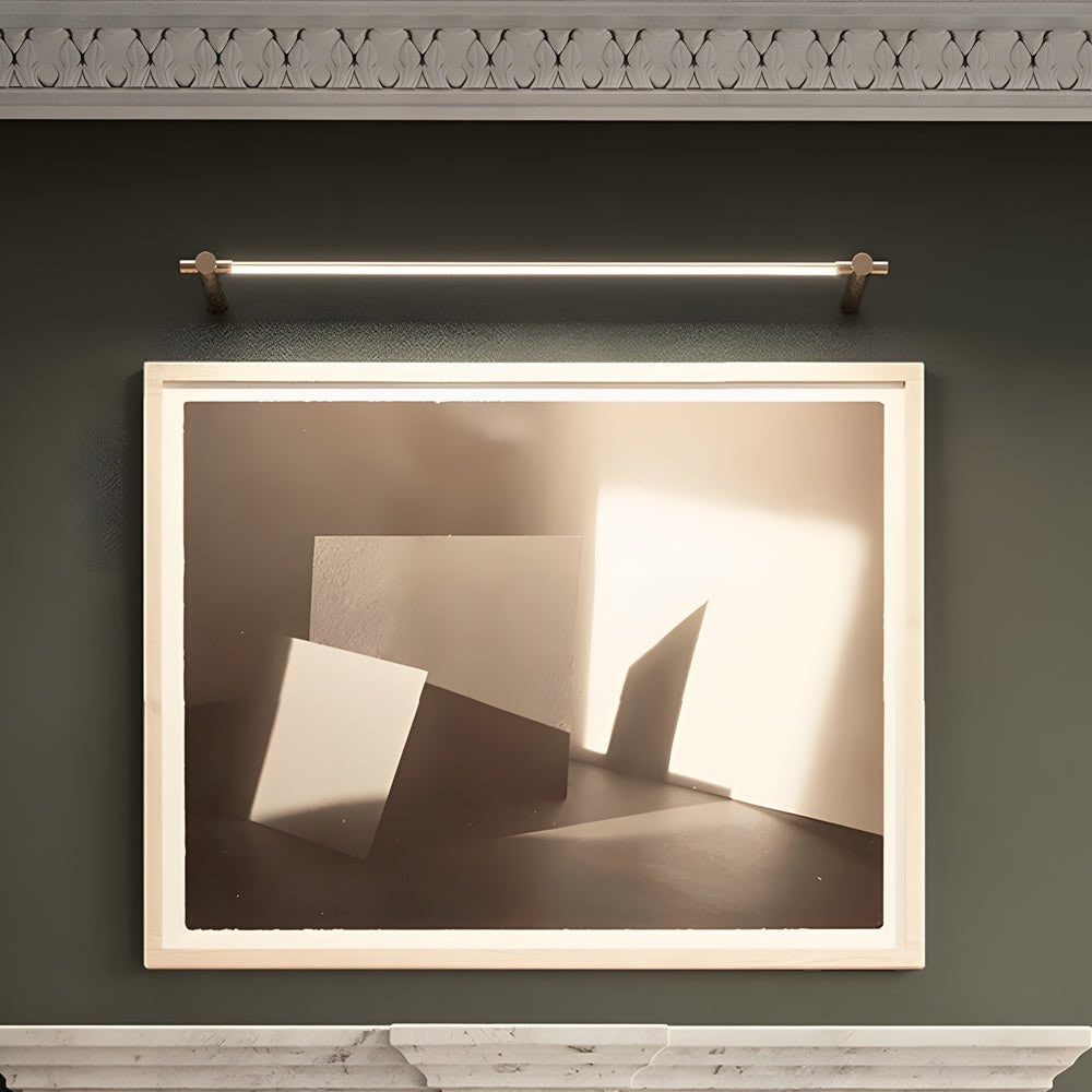 35.4’’ & 47.2’’ Elegant Mirror Lighting | Brass Linear LED Bathroom Vanity Light