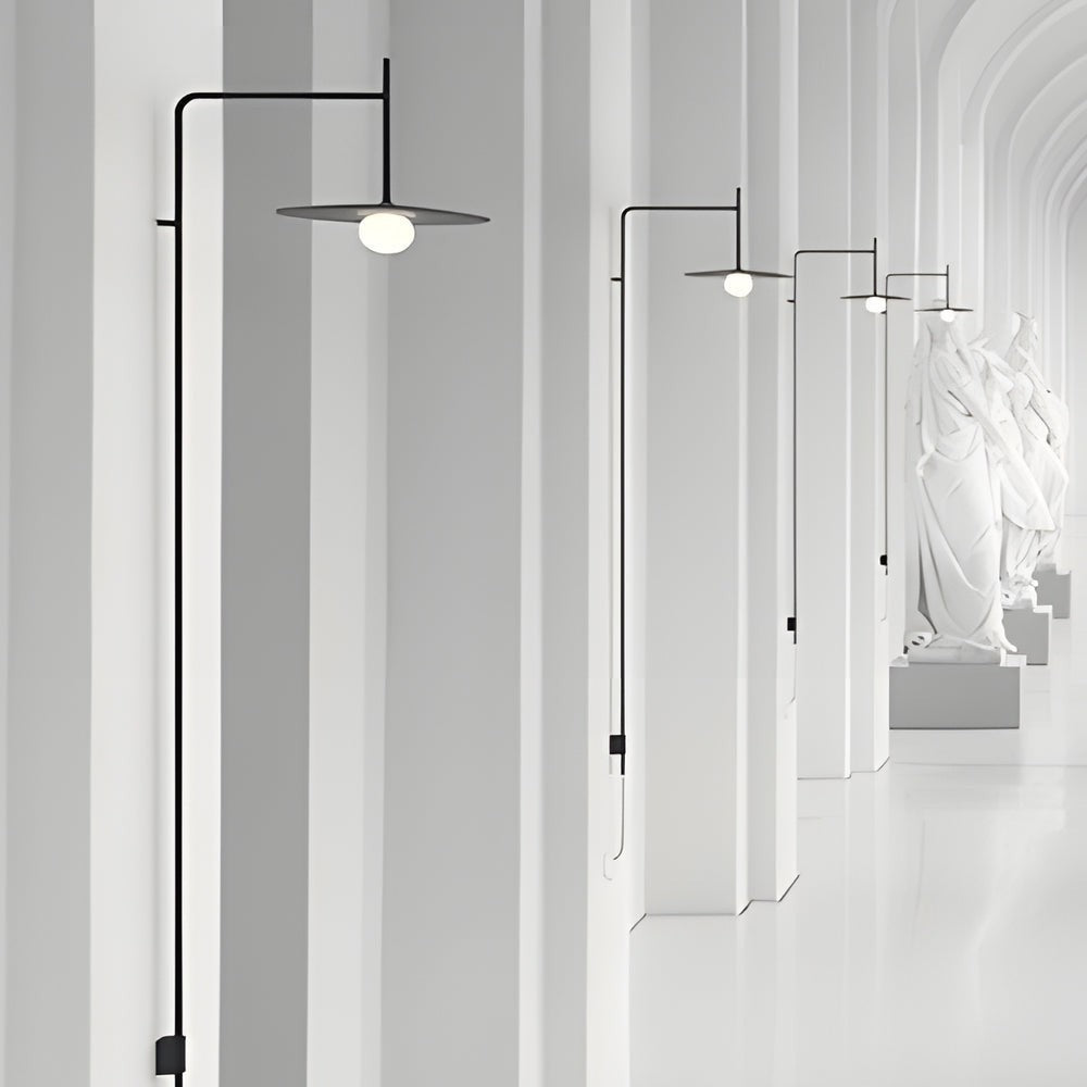 Modern Minimalist Metal LED Light | Cantilever Wall Lamp