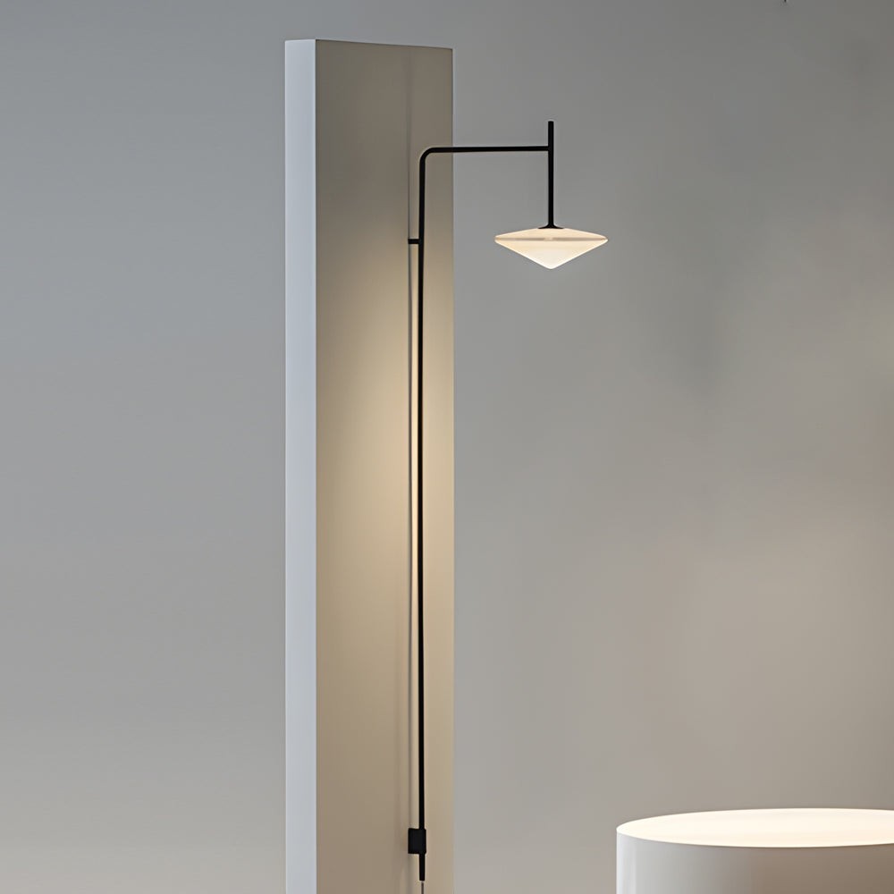 Modern Minimalist Metal LED Light | Cantilever Wall Lamp