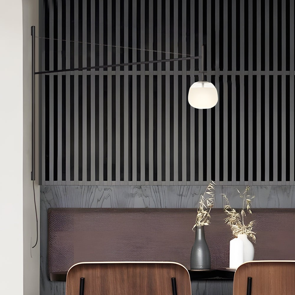 Modern Minimalist Metal LED Light | Cantilever Wall Lamp
