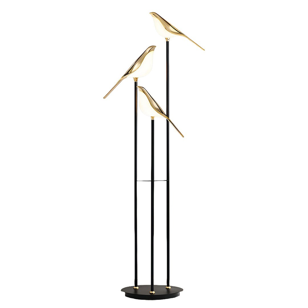 Bird Floor Lamp | 3 Heads Contemporary Artistic Accent Lamp