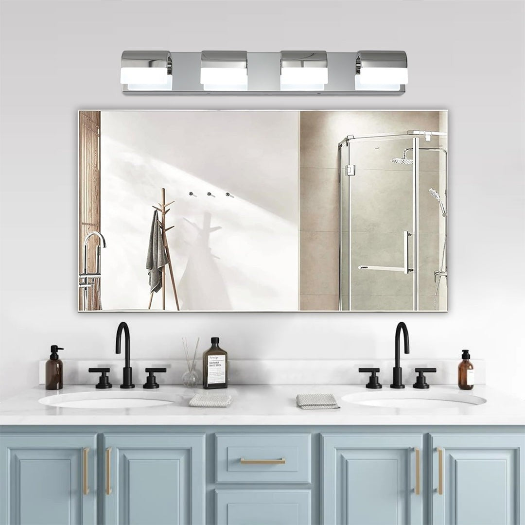 Black Vanity Lighting | Bathroom Makeup Mirror Light